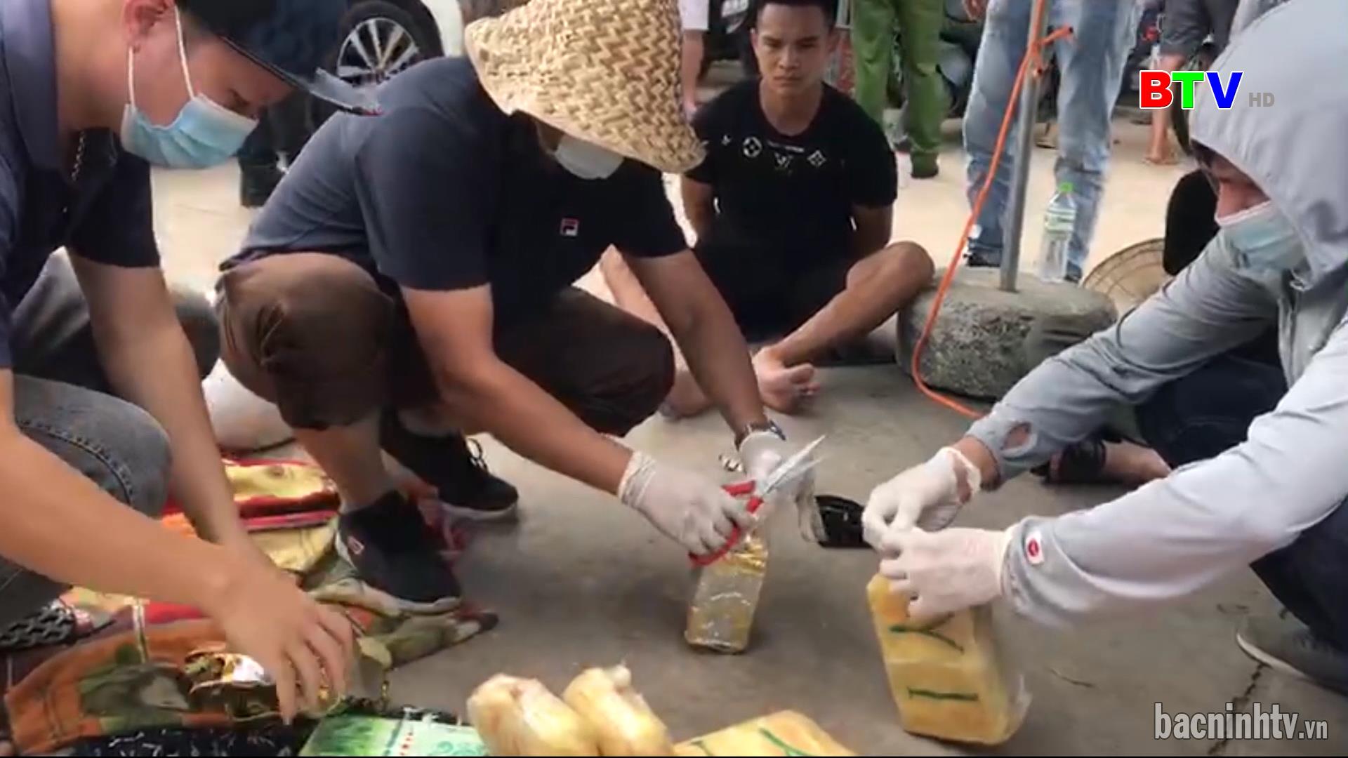 Phá chuyên án, thu giữ hơn 9.200gram ma túy tổng hợp
