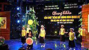 Chung kết sân chơi “Măng non Quan họ - Tiếng hát Họa mi” Bắc Ninh 2021 