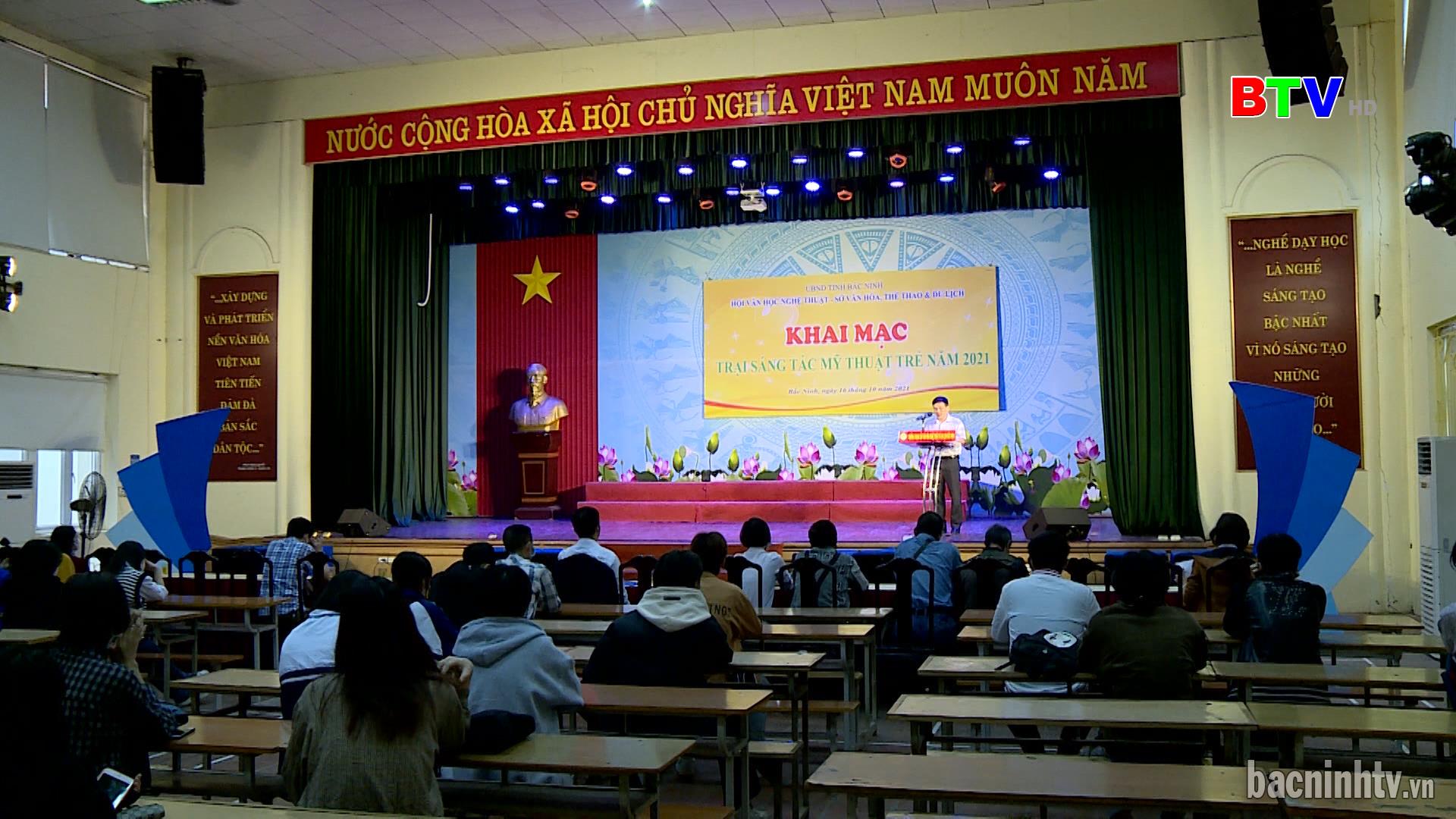 Khai mạc Trại sáng tác mỹ thuật trẻ năm 2021