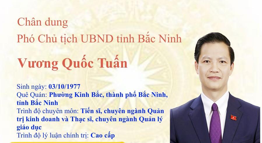 Chân dung Phó Chủ tịch UBND tỉnh Vương Quốc Tuấn