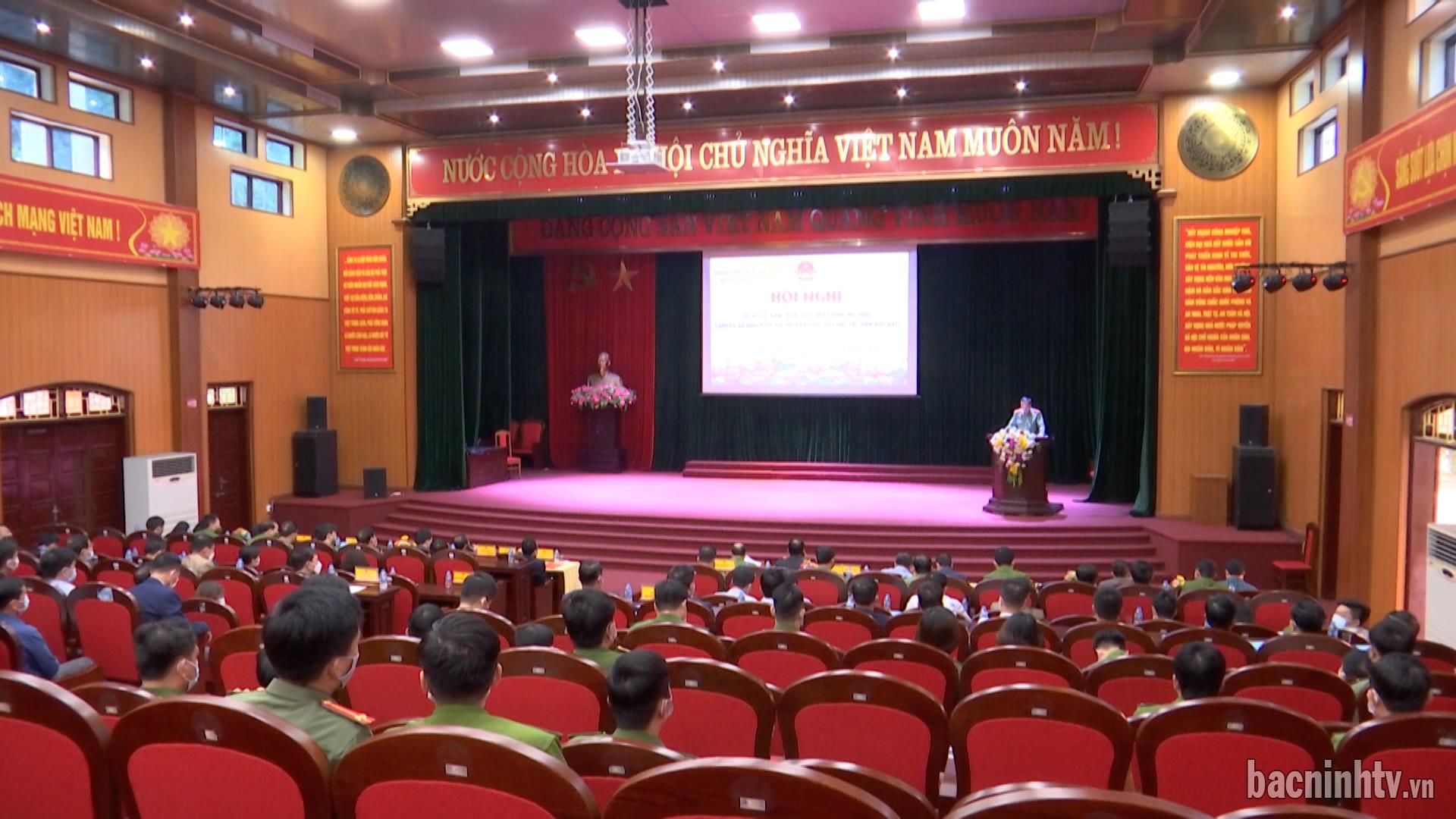 Tiên Du sơ kết 1 năm triển khai mô hình "Camera an ninh khép kín địa bàn, đảm bảo an ninh trật tự"