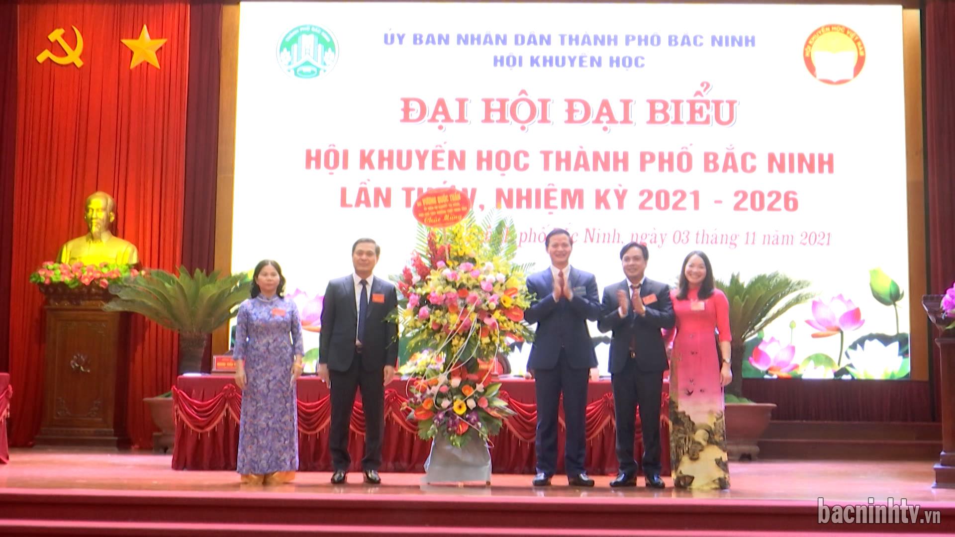 Đại hội Hội Khuyến học TP Bắc Ninh lần thứ V, nhiệm kỳ 2021-2026