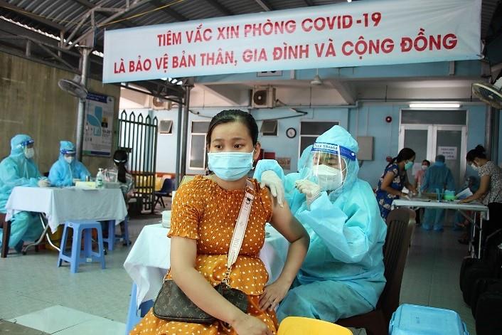 Gia Bình: Tỷ lệ tiêm văc xin Covid - 19 mũi 1 đạt trên 94%