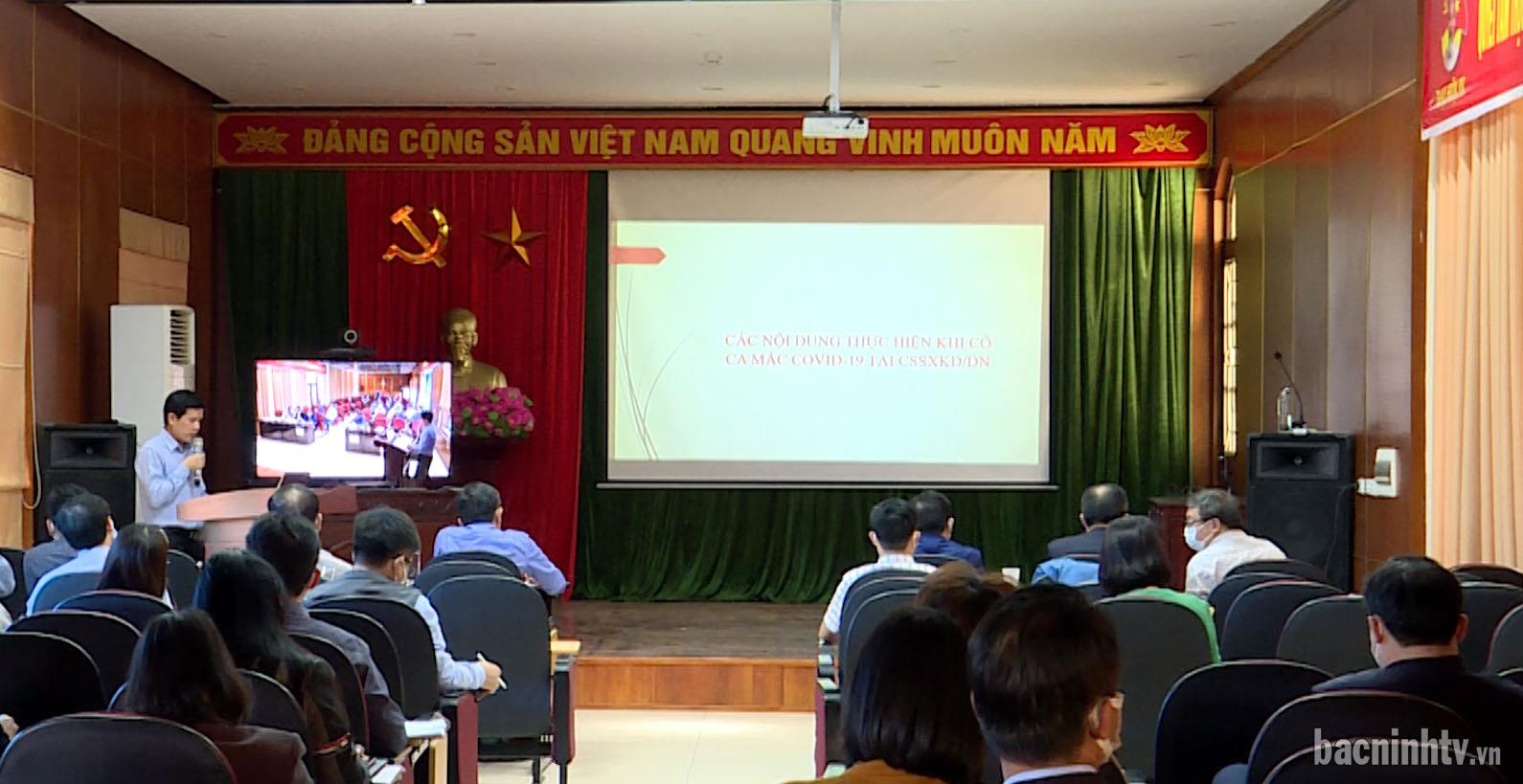 Trang bị kỹ năng phòng chống dịch cho các doanh nghiệp