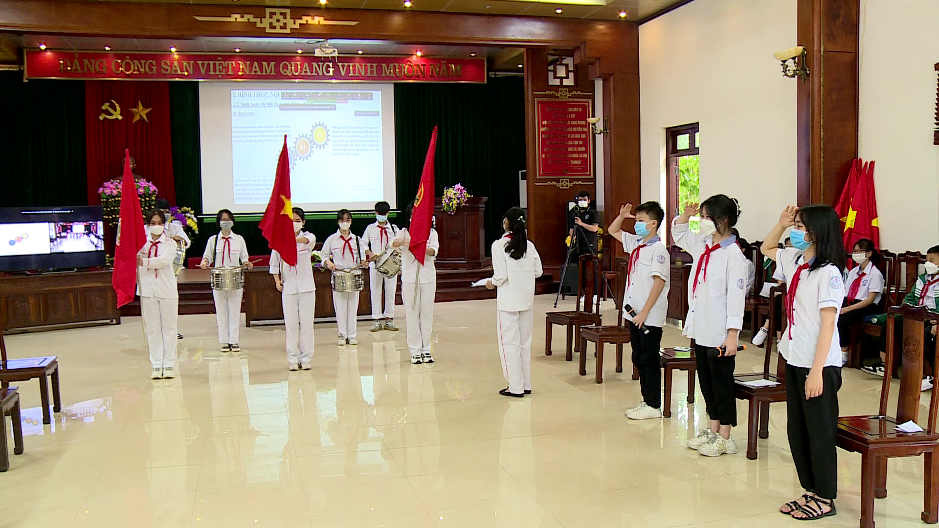 Tập huấn nghiệp vụ Chỉ huy Đội, năm học 2021-2022