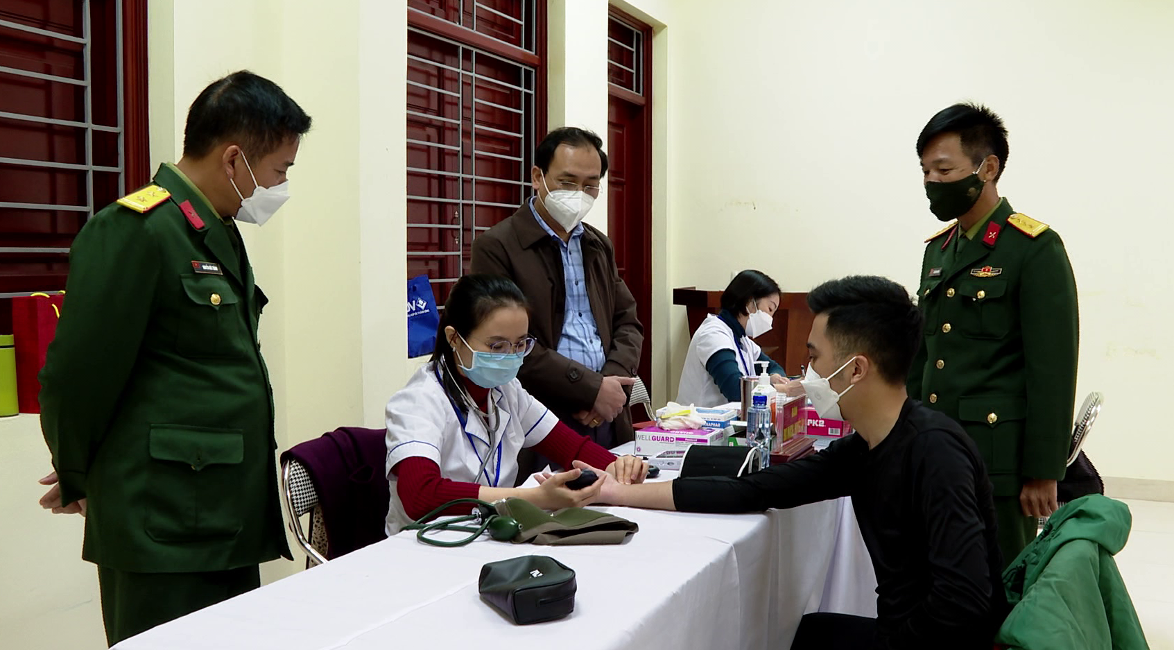 Kiểm tra công tác khám sức khỏe nghĩa vụ quân sự tại TP Bắc Ninh và Thuận Thành