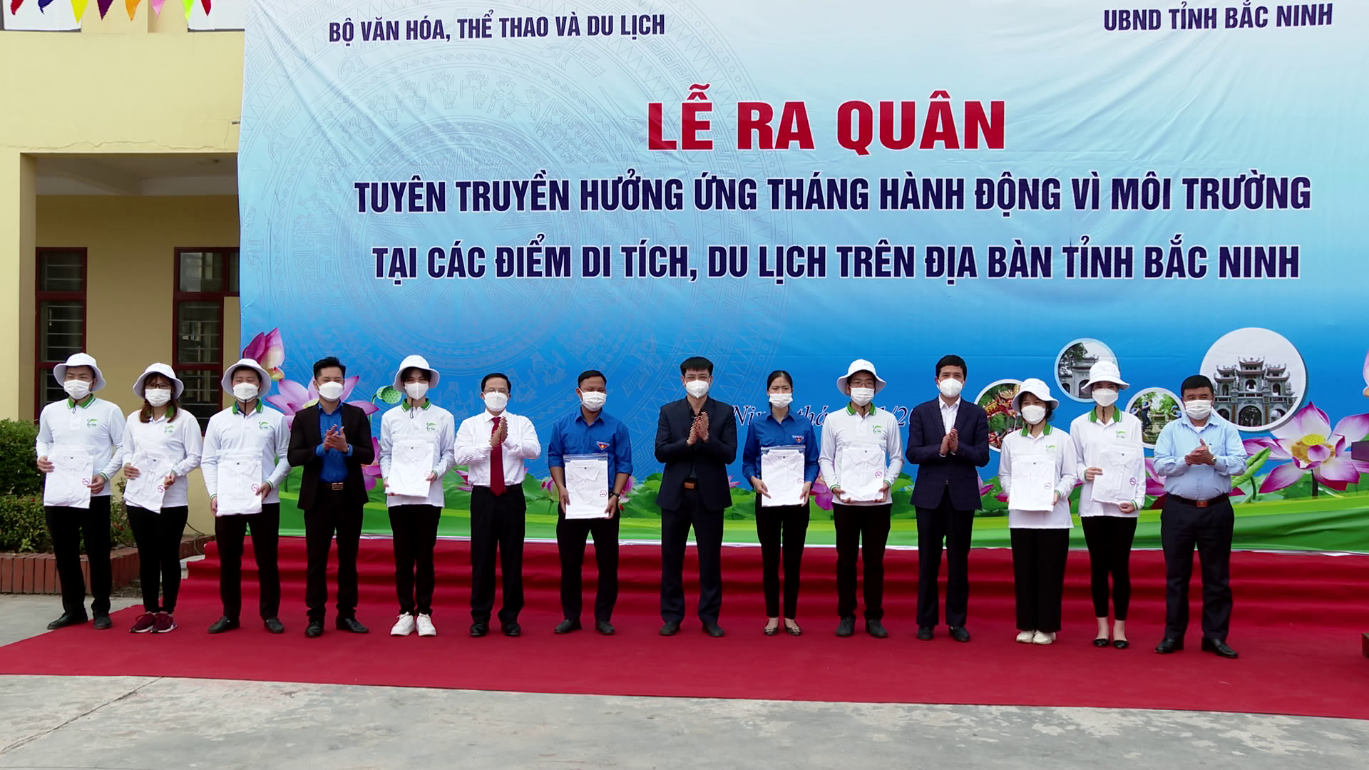 Hưởng ứng tháng hành động vì môi trường tại các điểm di tích 