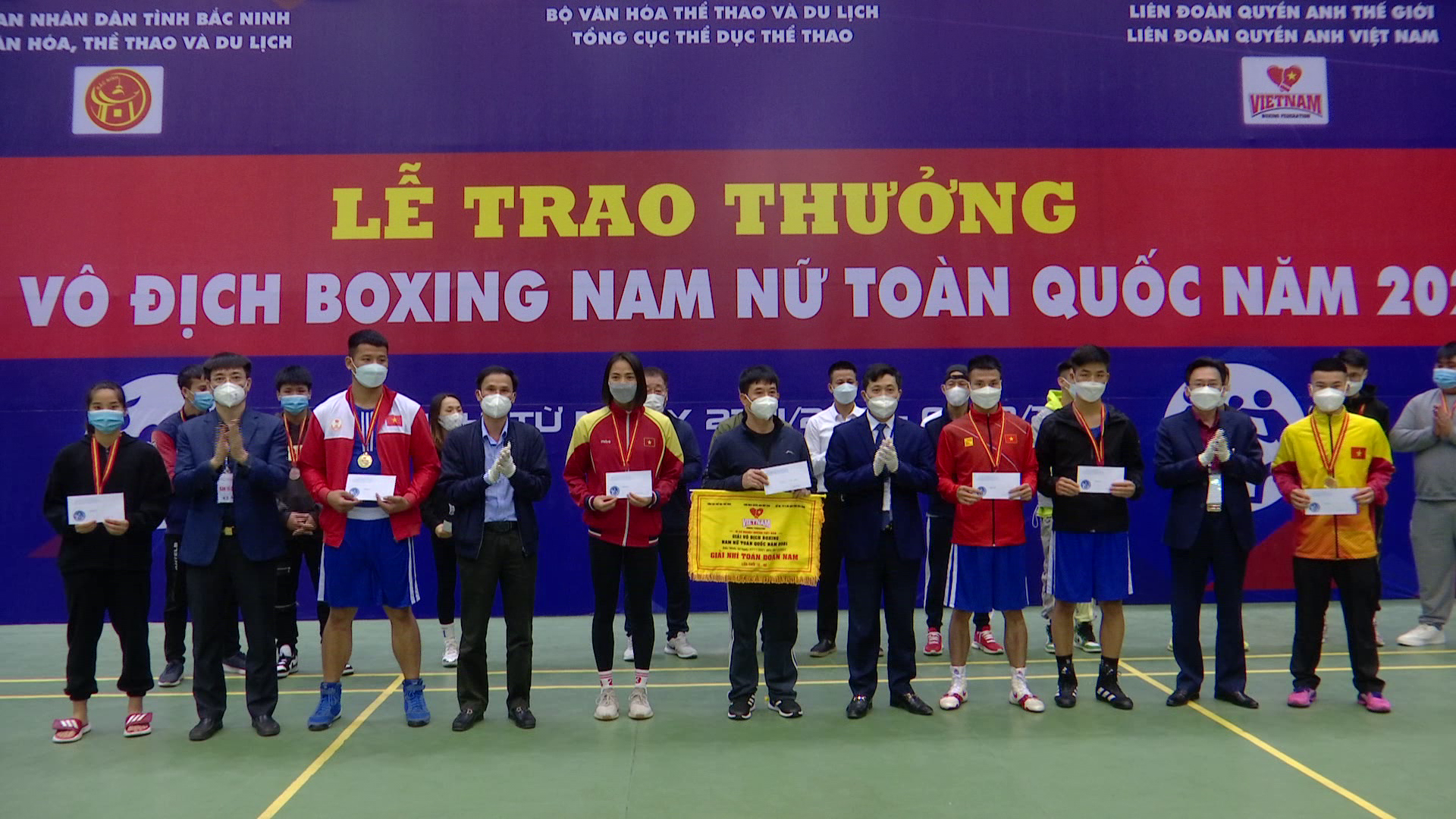 Bế mạc giải vô địch Boxing nam, nữ toàn quốc  