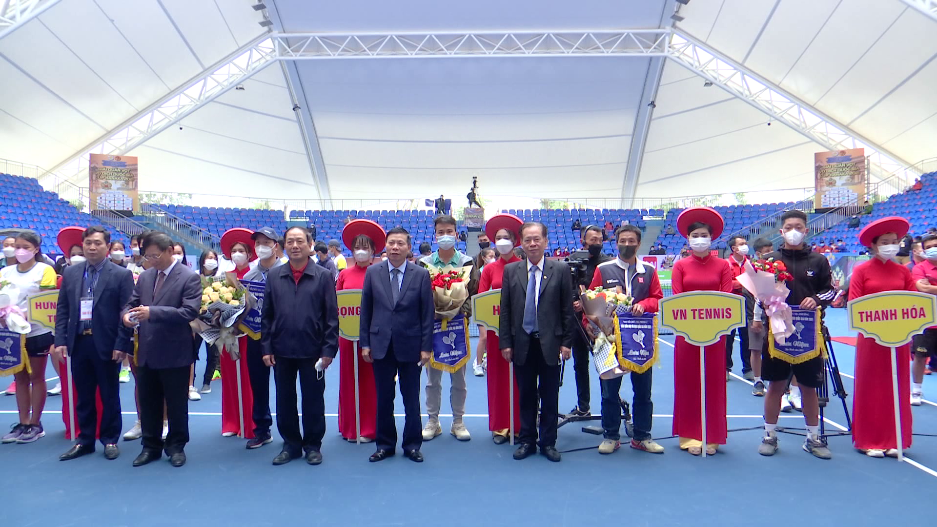 Khai mạc Giải Quần vợt vô địch quốc gia – Cup HaNaKa 2021