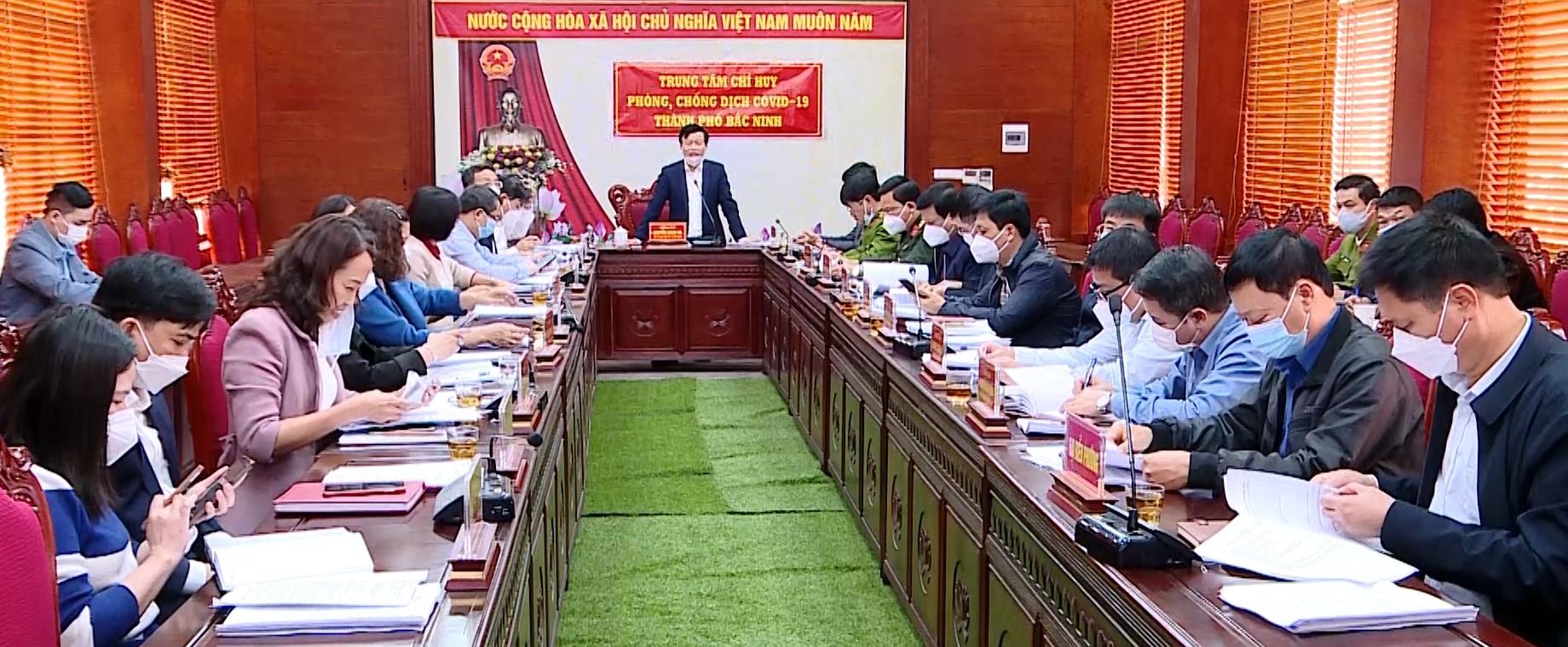 TP Bắc Ninh triển khai công tác phòng, chống dịch Covid-19