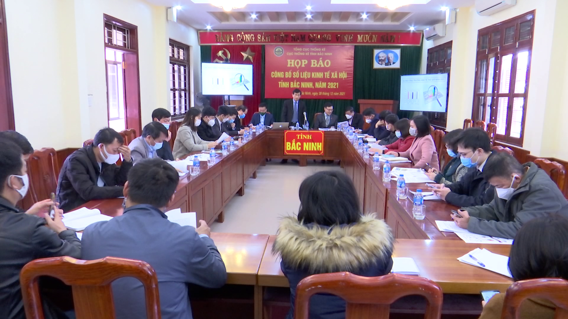 Họp báo công bố số liệu kinh tế - xã hội tỉnh Bắc Ninh năm 2021