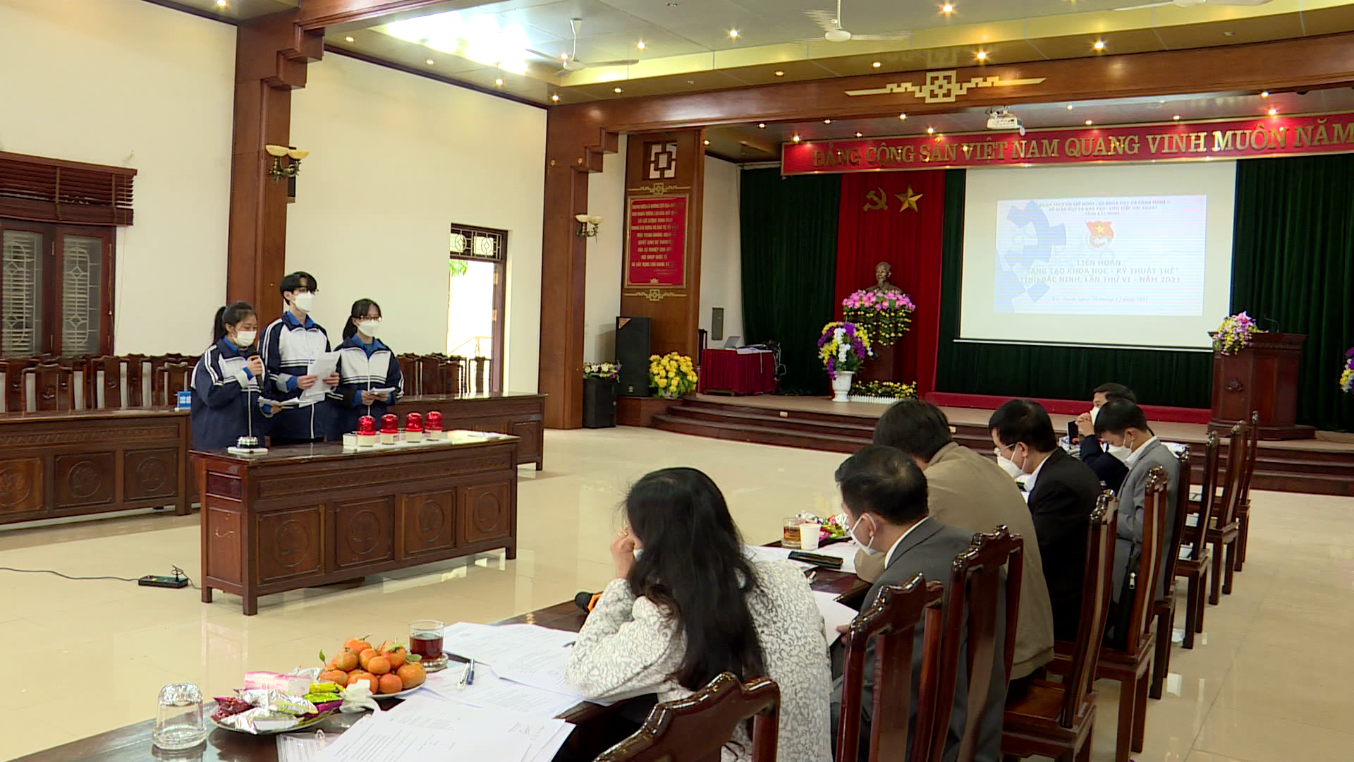 Chung kết Liên hoan sáng tạo khoa học kỹ thuật trẻ lần thứ VI/2021     