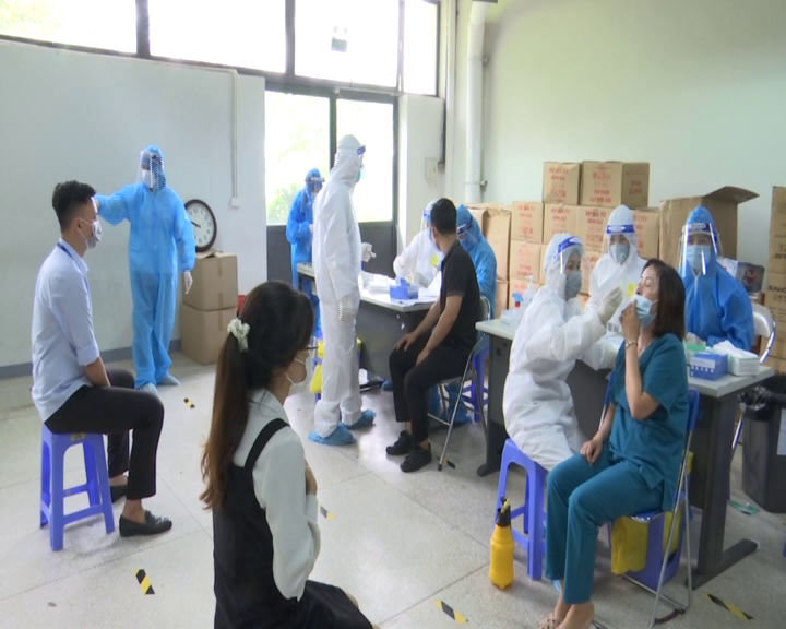 Tổ chức xét nghiệm cho người lao động quay lại làm việc sau Tết
