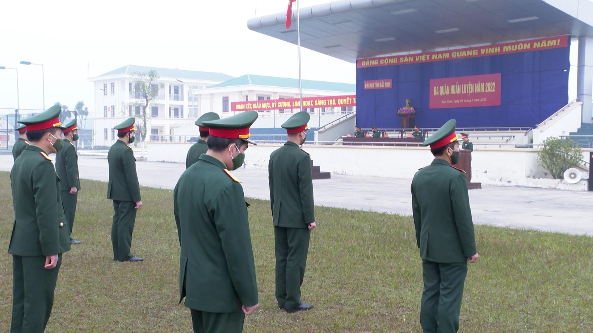 Bộ Chỉ huy Quân sự tỉnh ra quân huấn luyện năm 2022