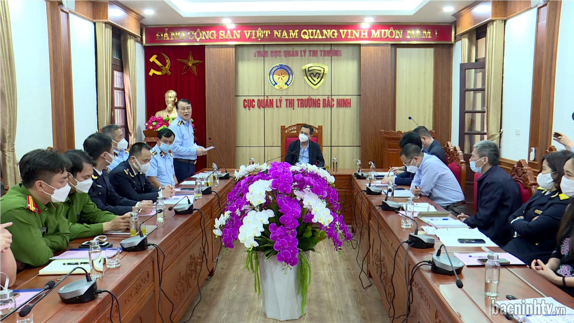 Văn phòng Thường trực Ban Chỉ đạo 389 Quốc gia làm việc tại Bắc Ninh