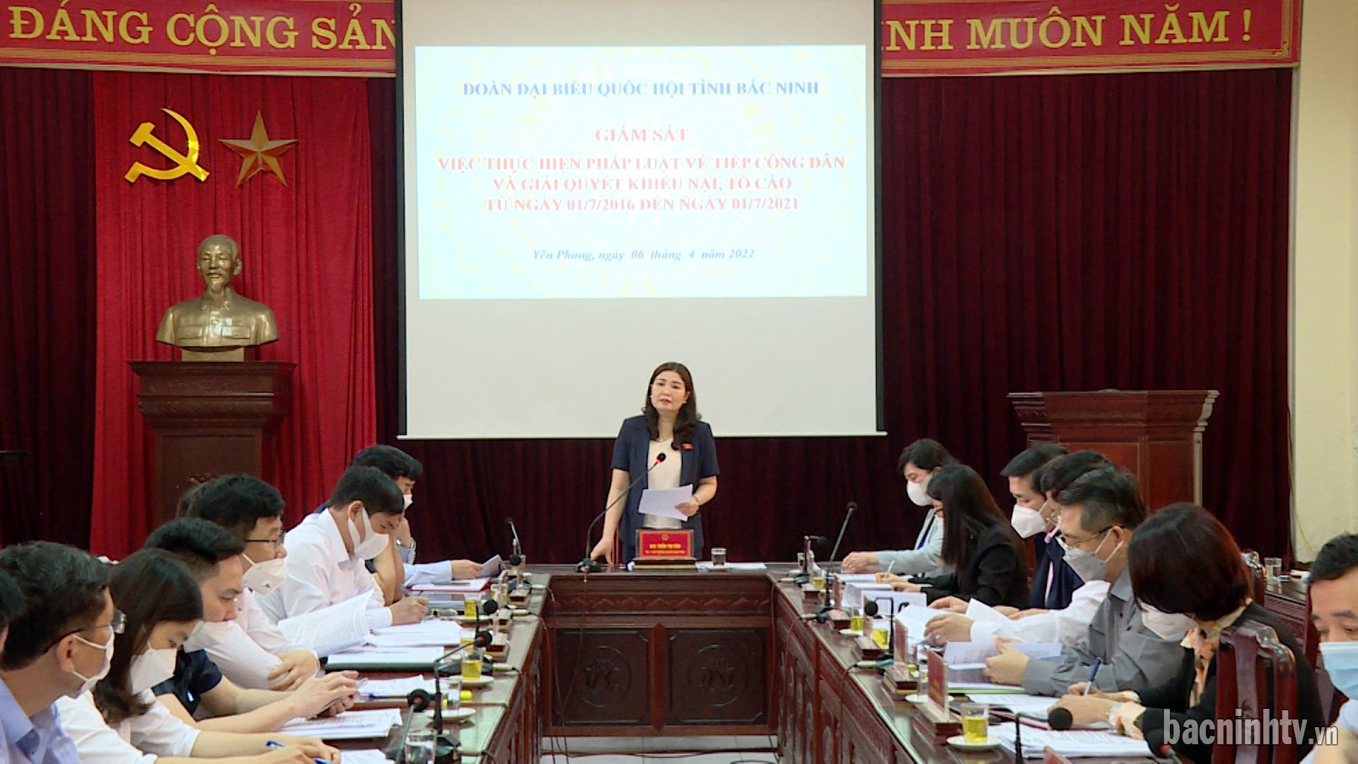 Gần 80% đơn thư của công dân huyện Yên Phong liên quan đến đất đai
