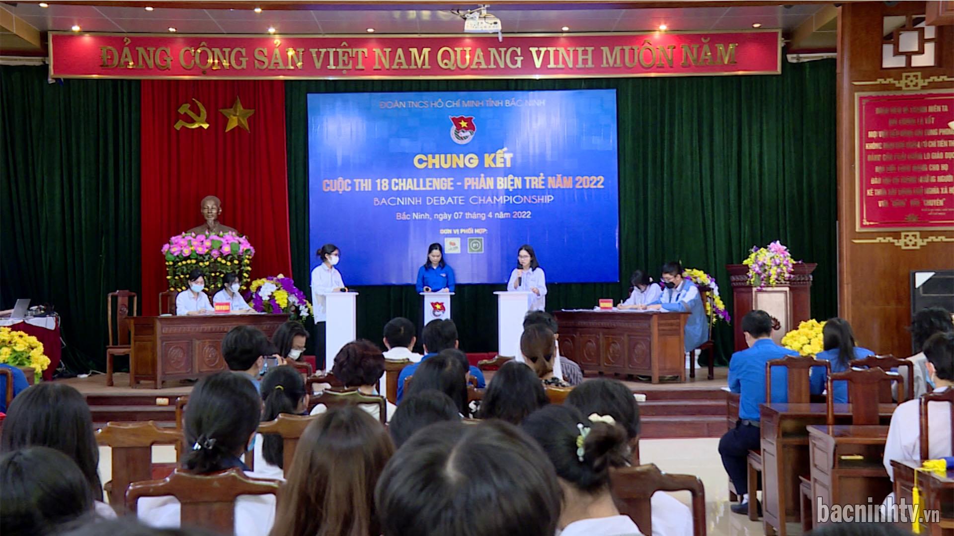 Chung kết Cuộc thi 18 Challenge – Phản biện trẻ năm 2022