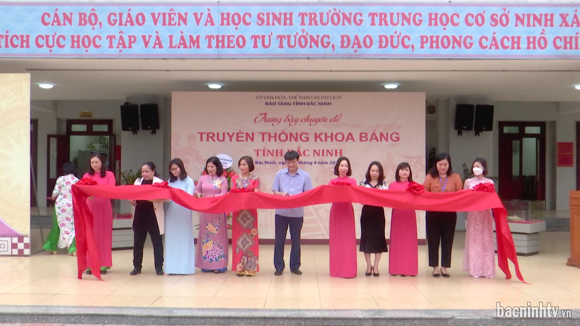 Trưng bày “Truyền thống khoa bảng tỉnh Bắc Ninh”
