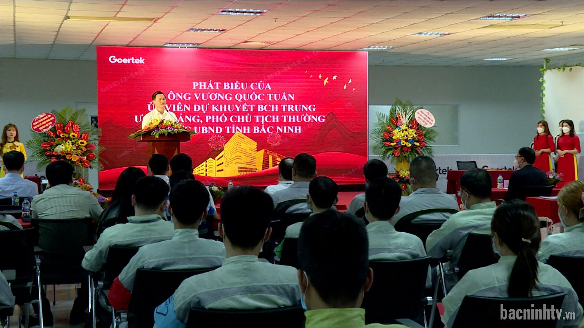 Goertek Vina hợp tác đào tạo với các trường nghề trên địa bàn tỉnh
