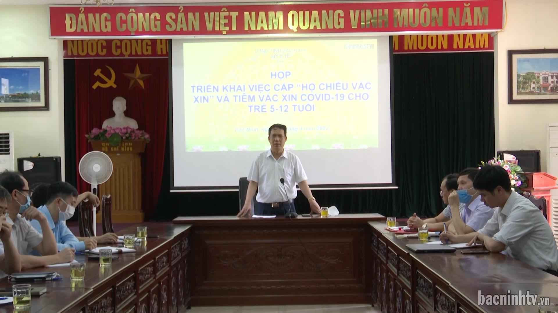 Chuẩn bị triển khai cấp hộ chiếu vắc xin và tiêm phòng vắc xin Covid-19 cho trẻ từ 5 đến dưới 12 tuổi