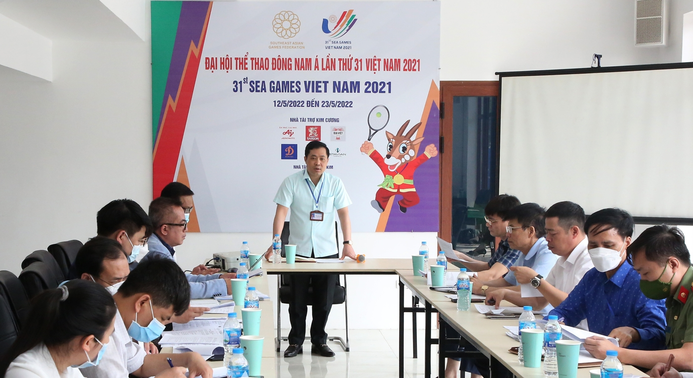 Họp Ban Tổ chức môn Quần vợt tại Sea Games 31