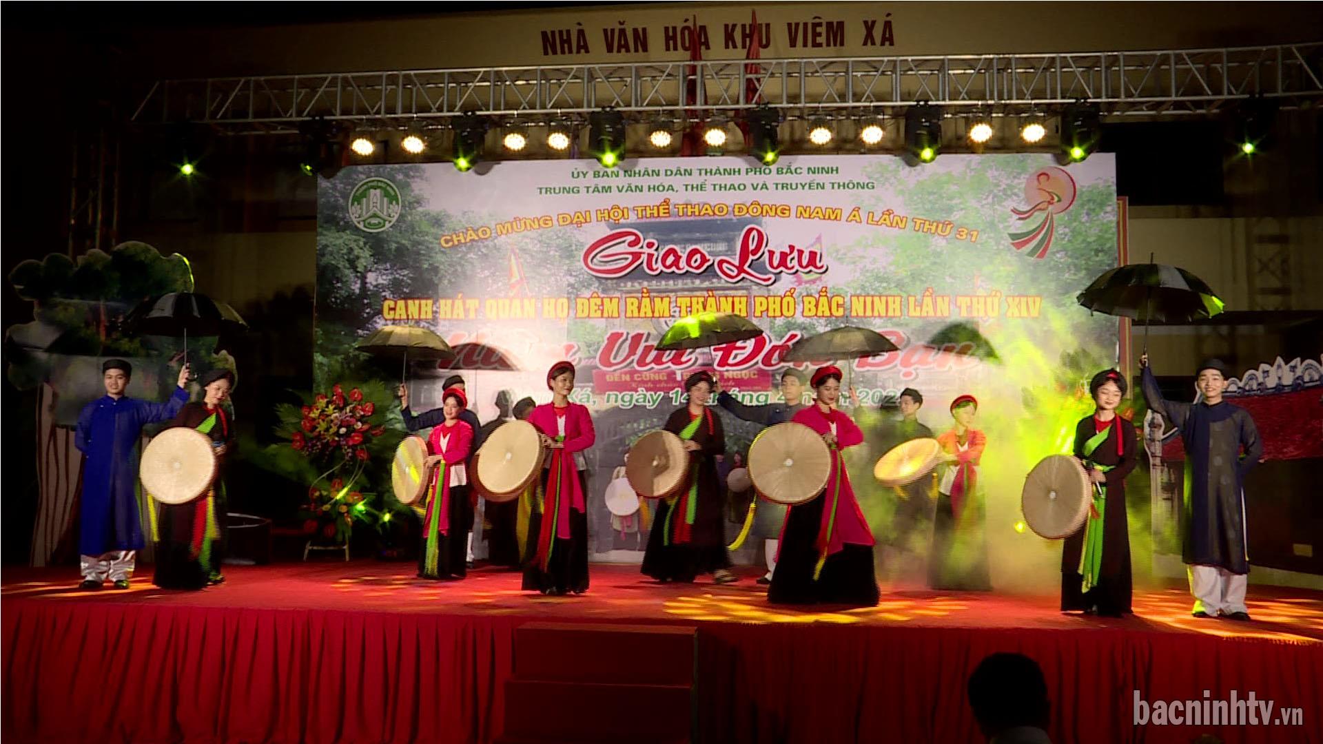 Canh hát Quan họ đêm Rằm lần thứ XIV