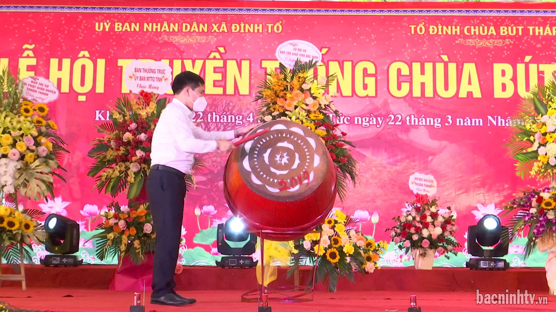 Khai hội chùa Bút Tháp, xã Đình Tổ, huyện Thuận Thành