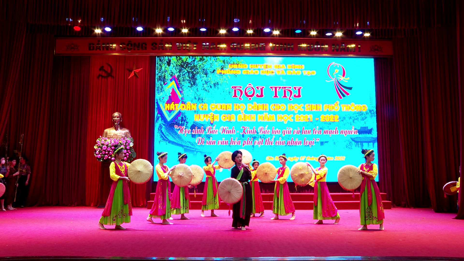 Hội thi hát Dân ca Quan họ huyện Gia Bình năm 2022