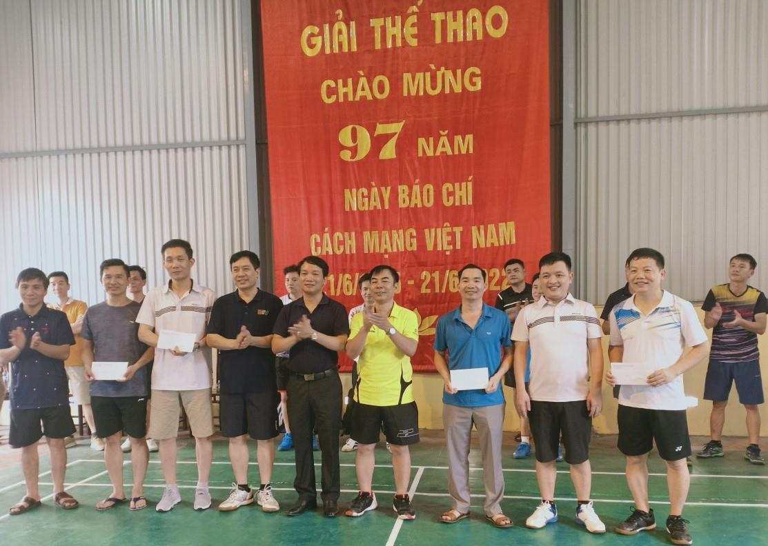 Giải thể thao người làm báo tỉnh Bắc Ninh  chào mừng 97 năm Ngày Báo chí cách mạng Việt Nam