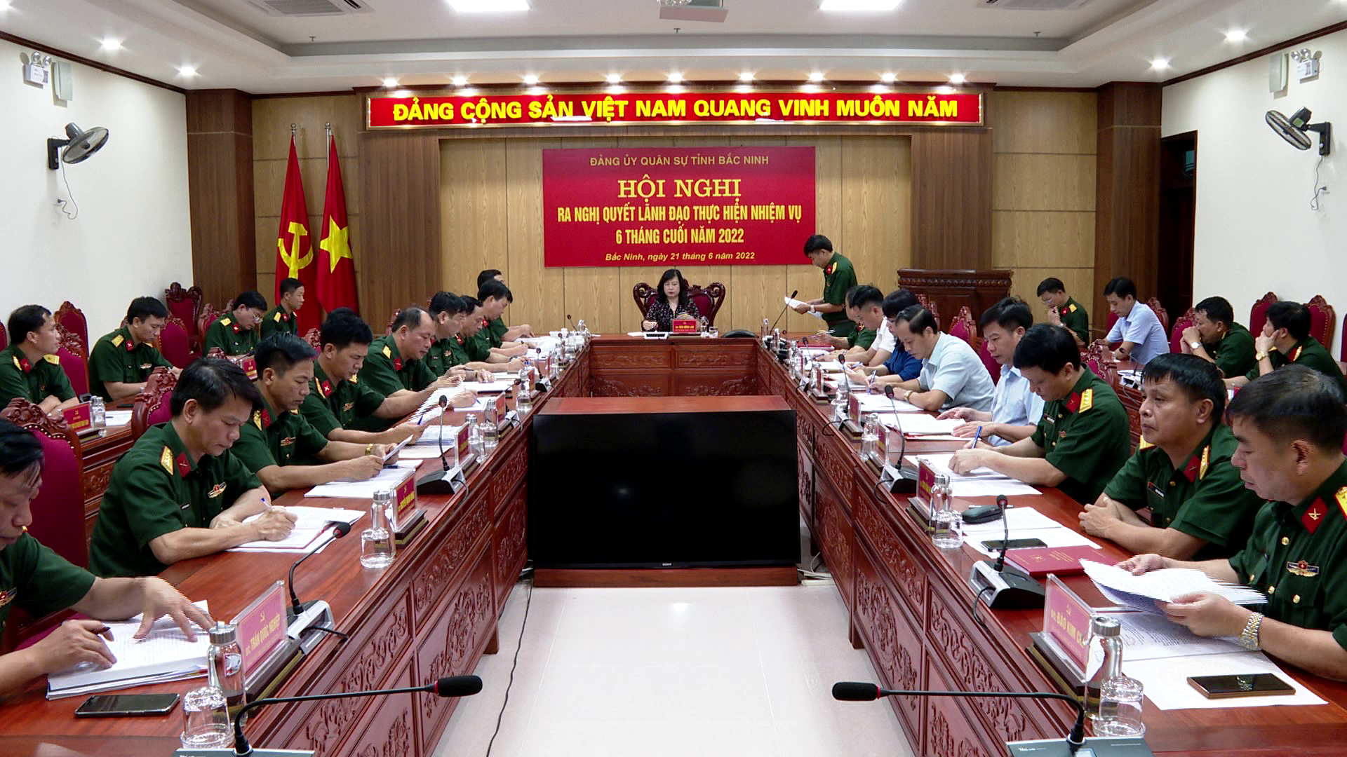 Đảng ủy Quân sự tỉnh ra Nghị quyết lãnh đạo thực hiện nhiệm vụ 6 tháng cuối năm 2022