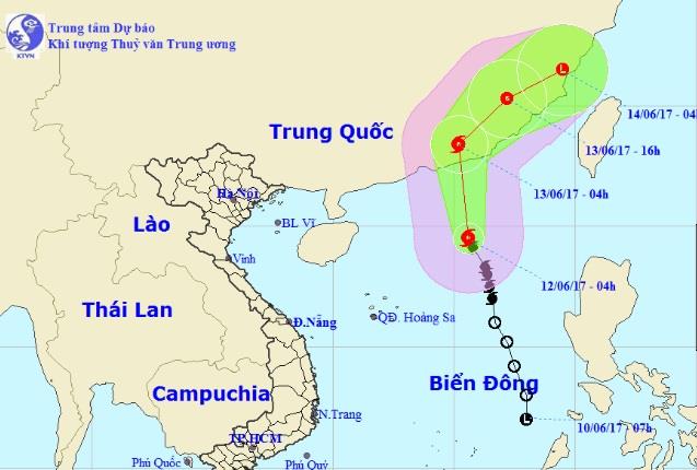 Cảnh báo mưa lớn, đề phòng lốc, sét, gió giật mạnh trên địa bàn tỉnh
