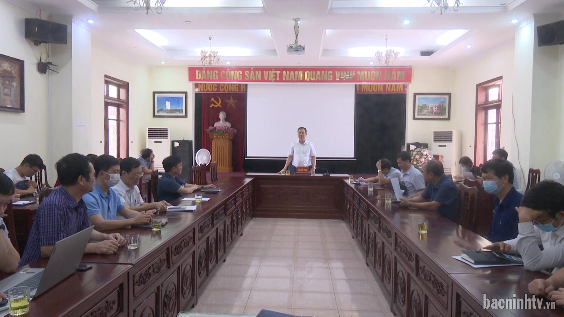 Trực tuyến tiến độ tiêm chủng vắc xin COVID-19 và tăng cường công tác phòng chống dịch bệnh