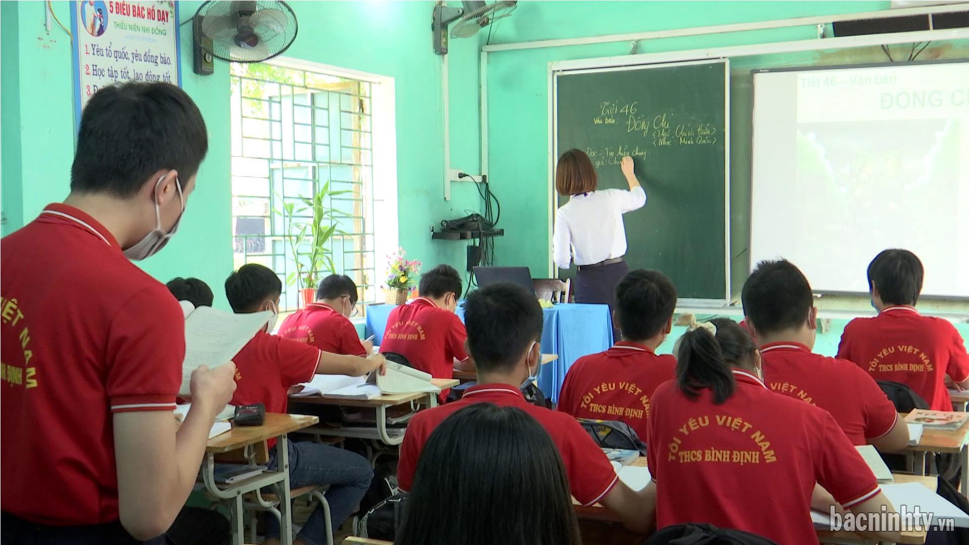 Kế hoạch tựu trường của học sinh các cấp tỉnh Bắc Ninh  năm học 2022-2023