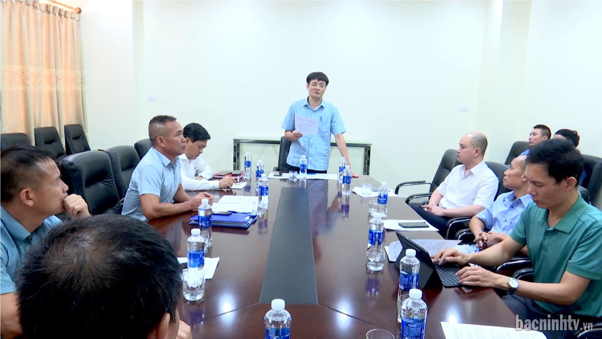 Ban Tổ chức Giải Cầu lông Cup Truyền hình Bắc Ninh triển khai giải