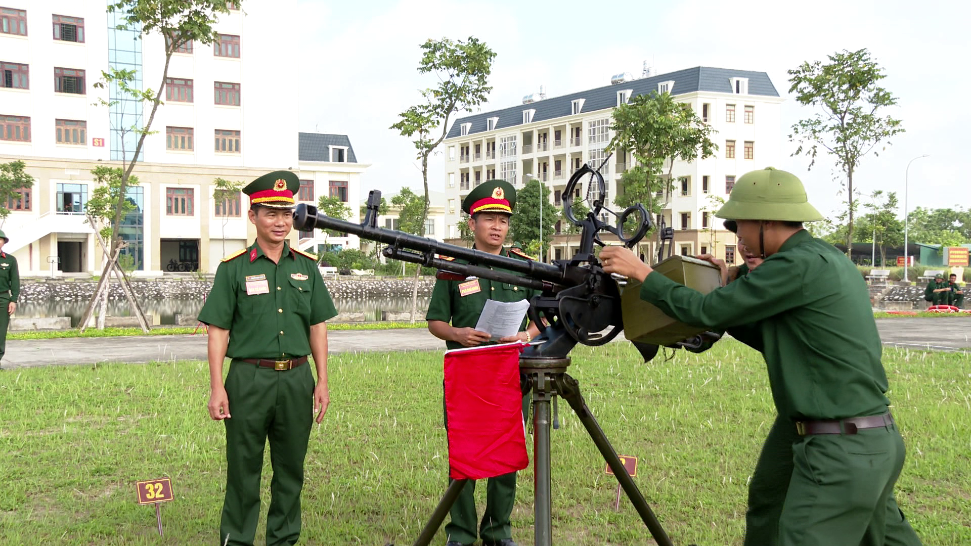 Khai mạc Hội thi Khẩu đội phòng không kiêm nhiệm giỏi