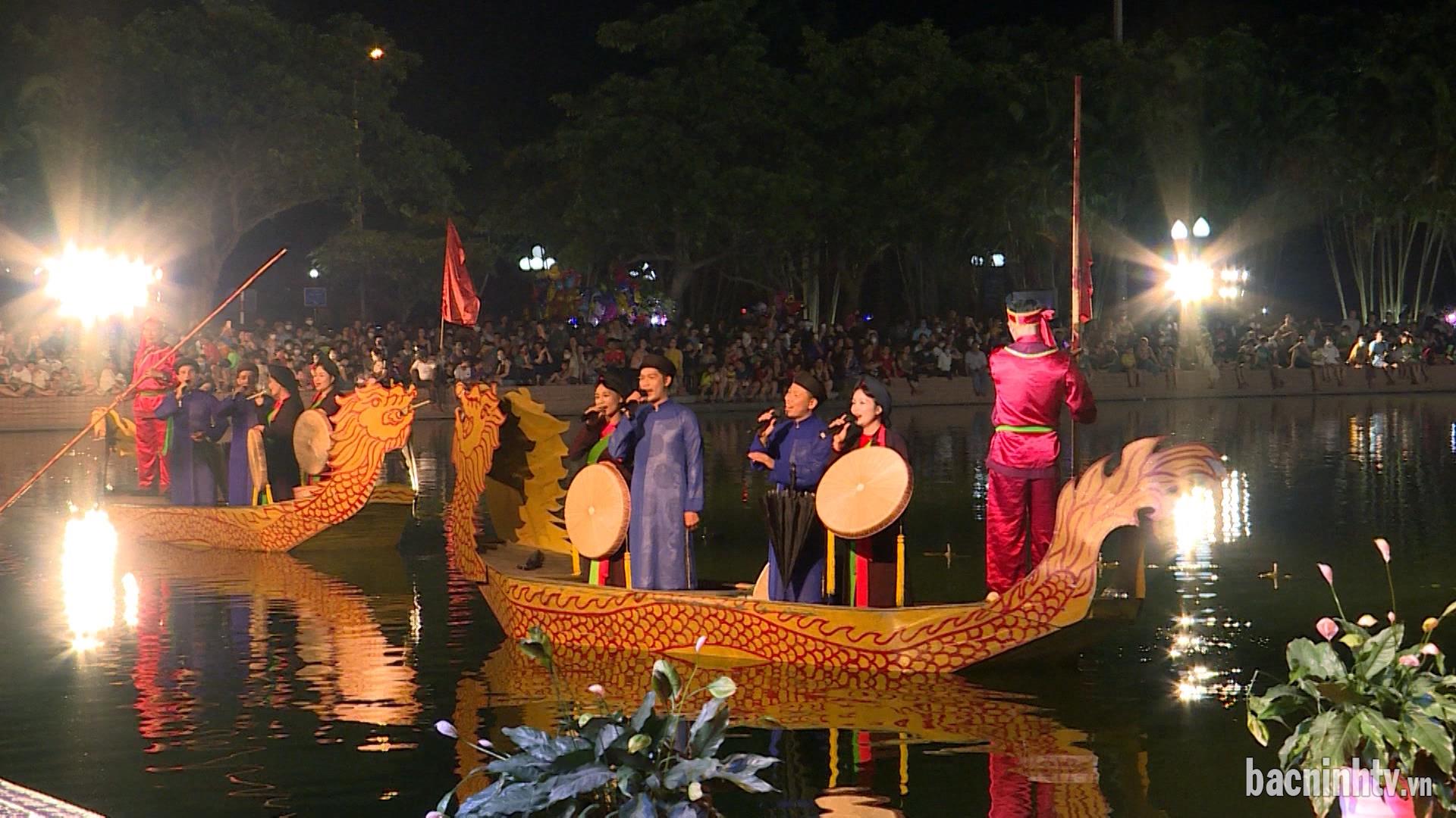 Ngân vang làn điệu dân ca Quan họ Bắc Ninh mừng Tết độc lập