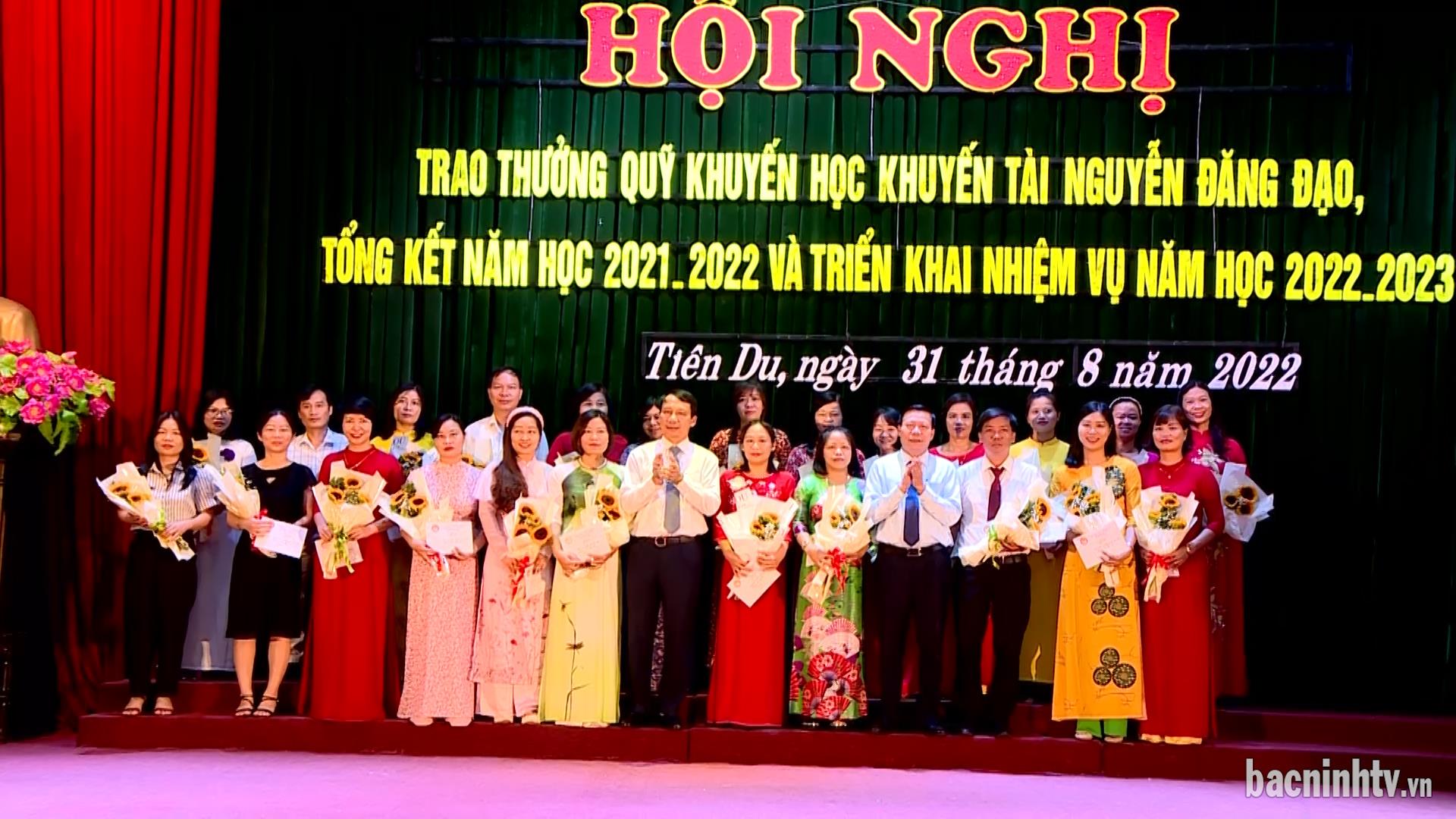 Tiên Du triển khai năm học 2022-2023
