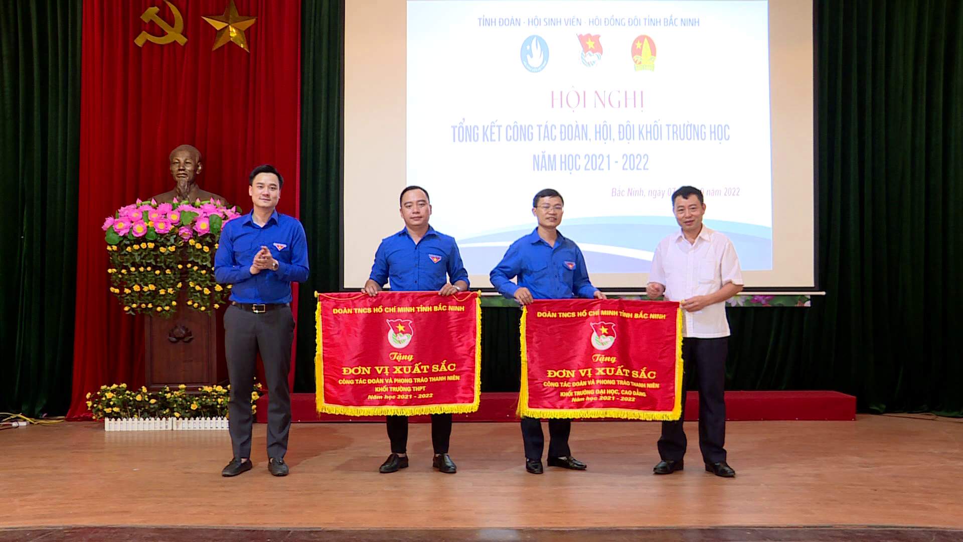 Tổng kết công tác Đoàn, Hội, Đội trong trường học năm học 2021 - 2022