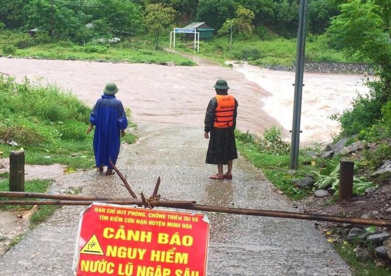 Ngày 29/9, nhiều nơi có mưa rất to, đề phòng lũ quét và sạt lở đất