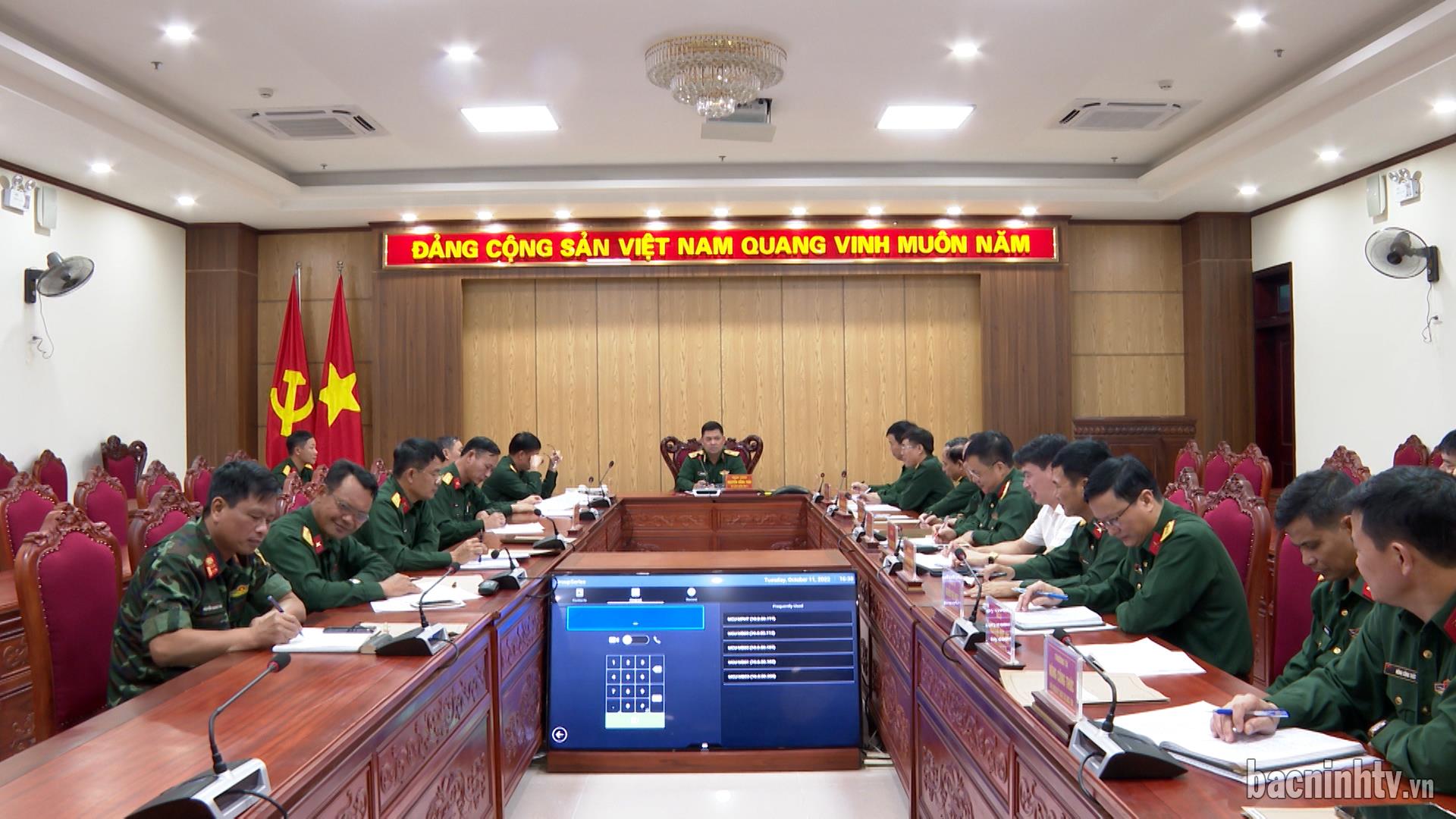 Kiểm tra công tác chuẩn bị diễn tập khu vực phòng thủ tỉnh