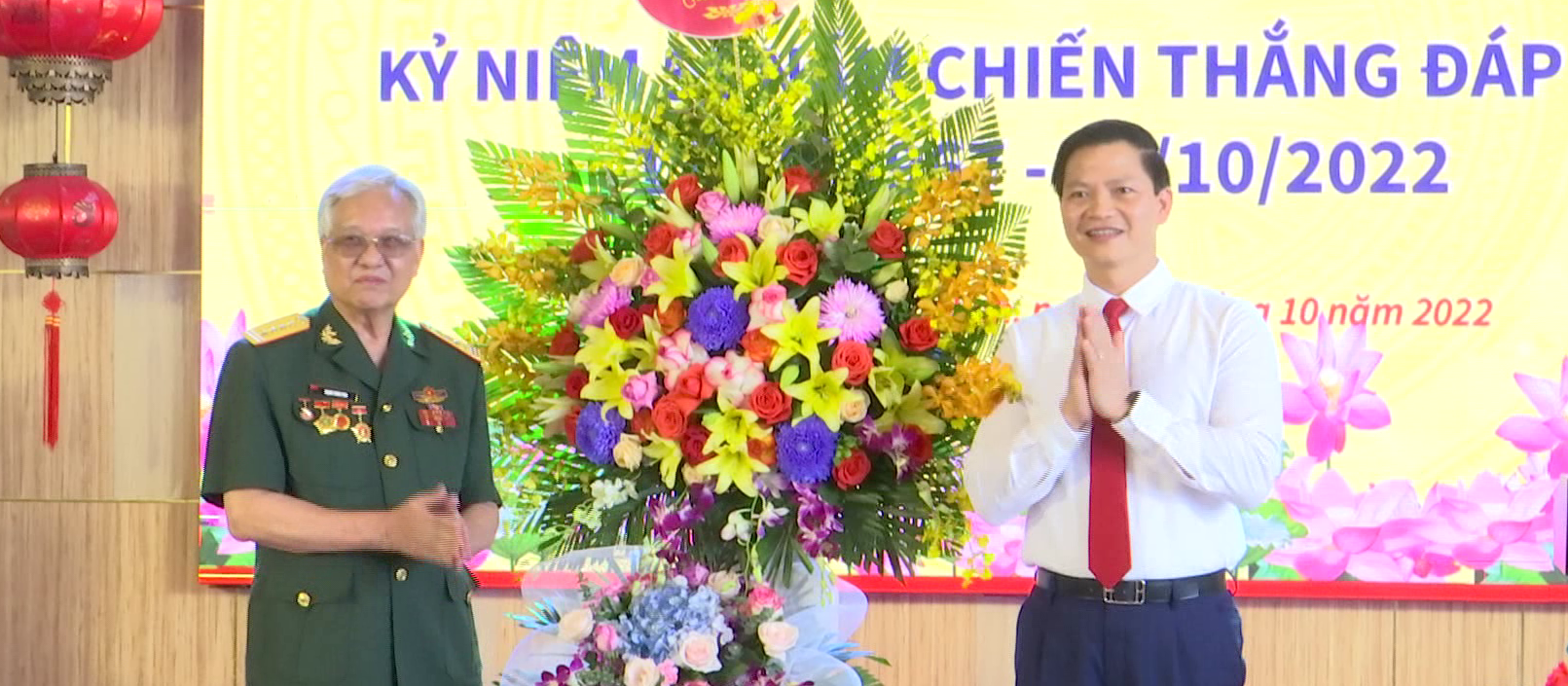 Gặp mặt kỷ niệm 55 năm chiến thắng Đáp Cầu