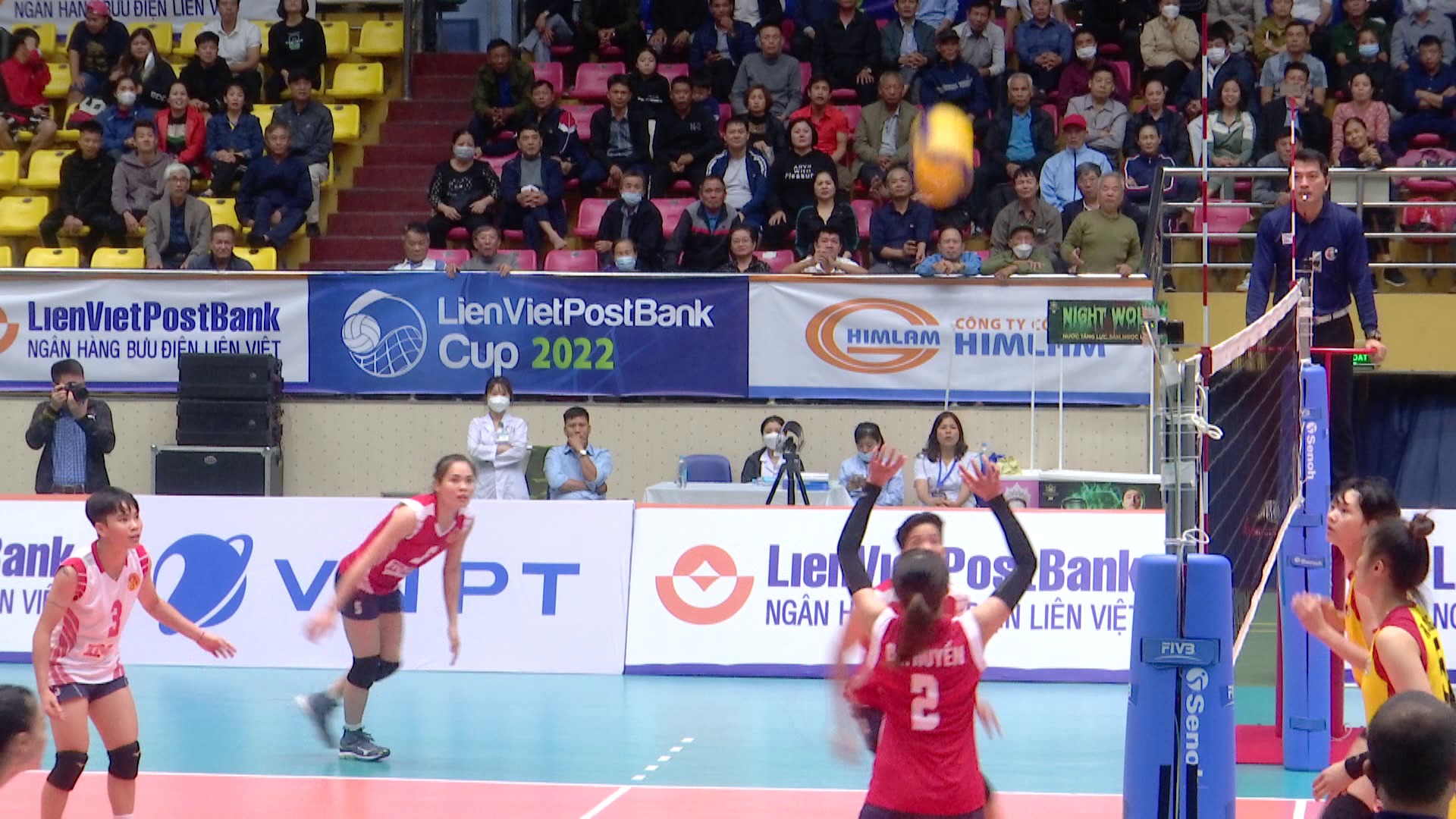 Ngày thứ 5 Giải Bóng chuyền Cup LienVietPostBank