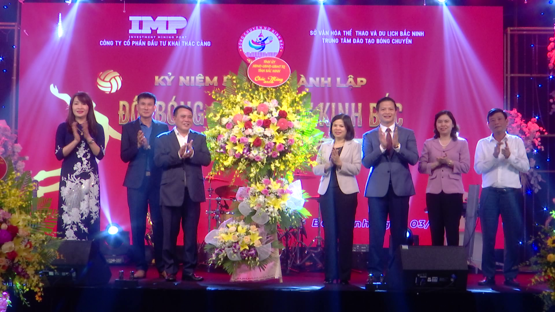 Đội bóng chuyền Kinh Bắc kỷ niệm 5 năm thành lập