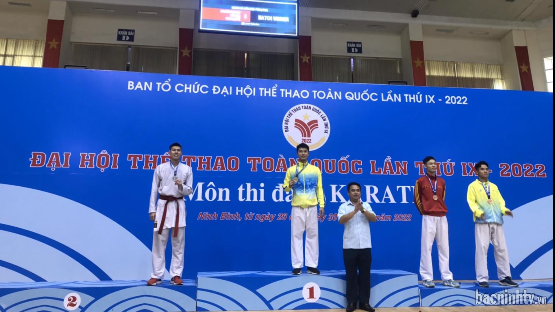 Bắc Ninh giành HCV đầu tiên tại Đại hội Thể thao toàn quốc