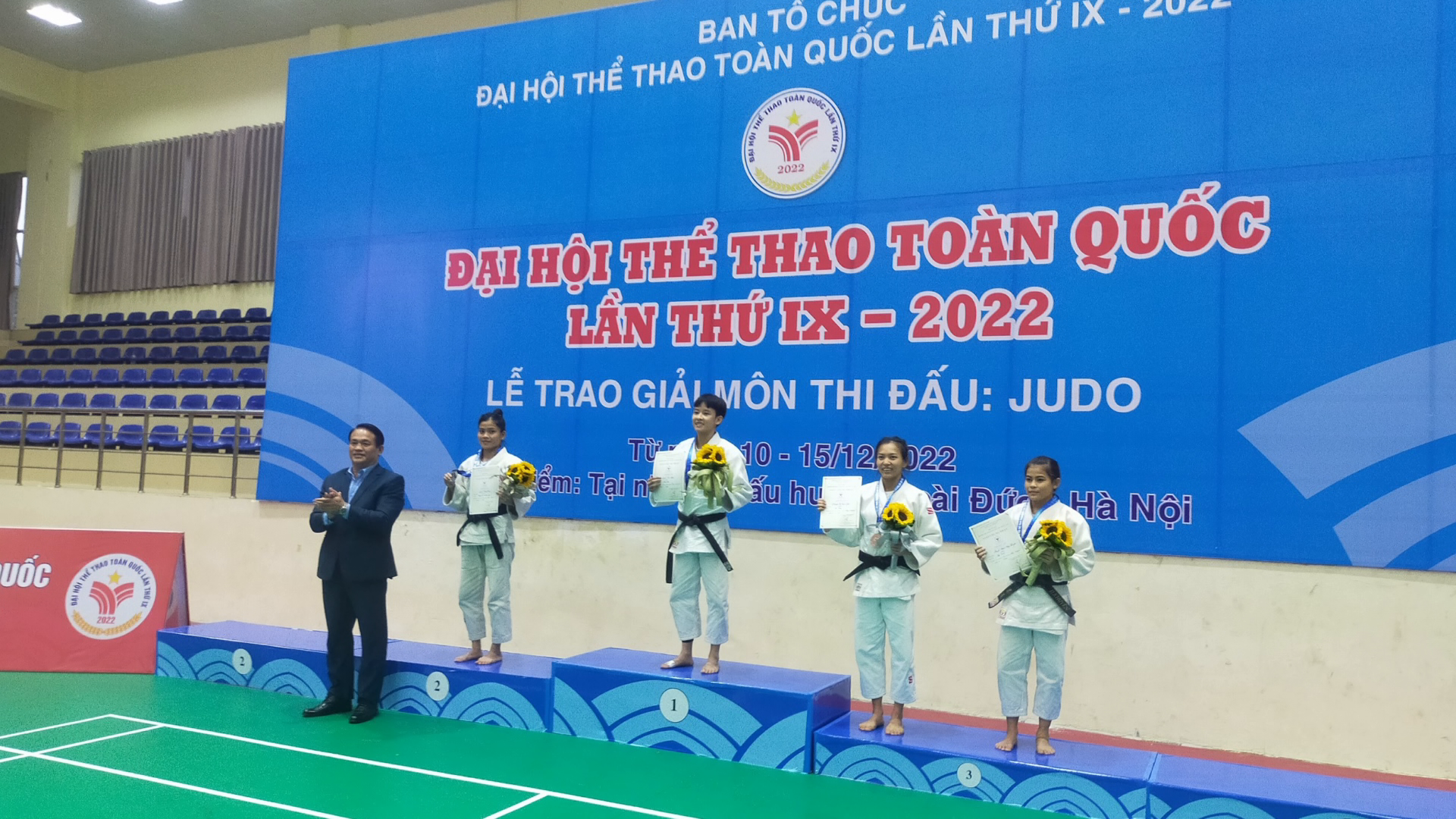 Judo Bắc Ninh giành 4 huy chương tại Đại hội Thể thao toàn quốc
