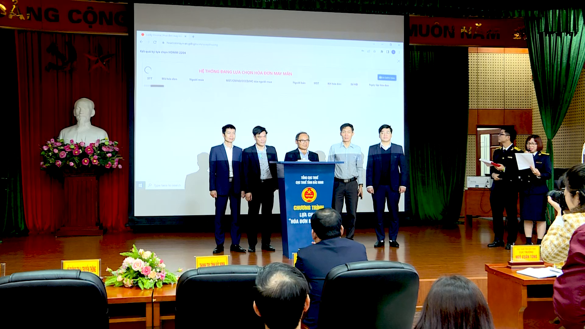 Kết quả quay thưởng chương trình “Hóa đơn may mắn” quý IV năm 2022