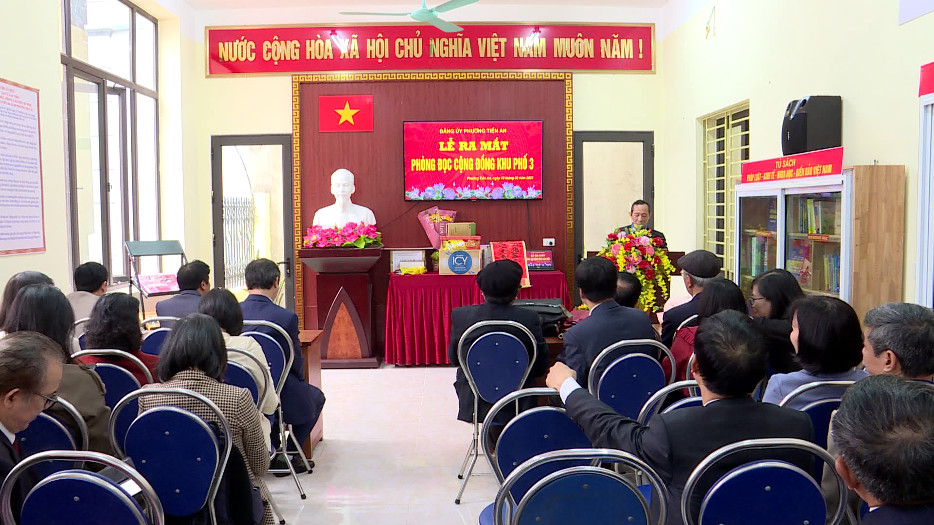 Ra mắt phòng đọc cộng đồng phường Tiền An, TP Bắc Ninh            