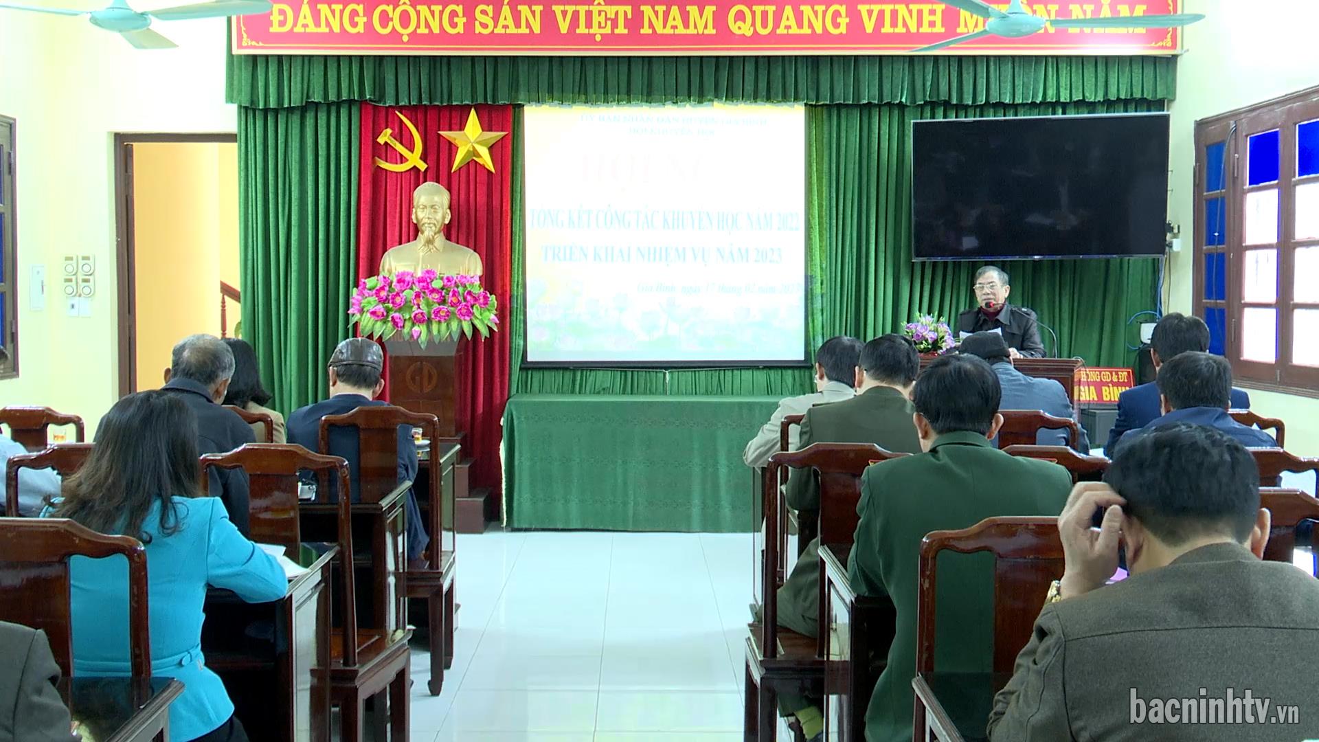 Hội Khuyến học huyện Gia Bình triển khai nhiệm vụ năm 2023