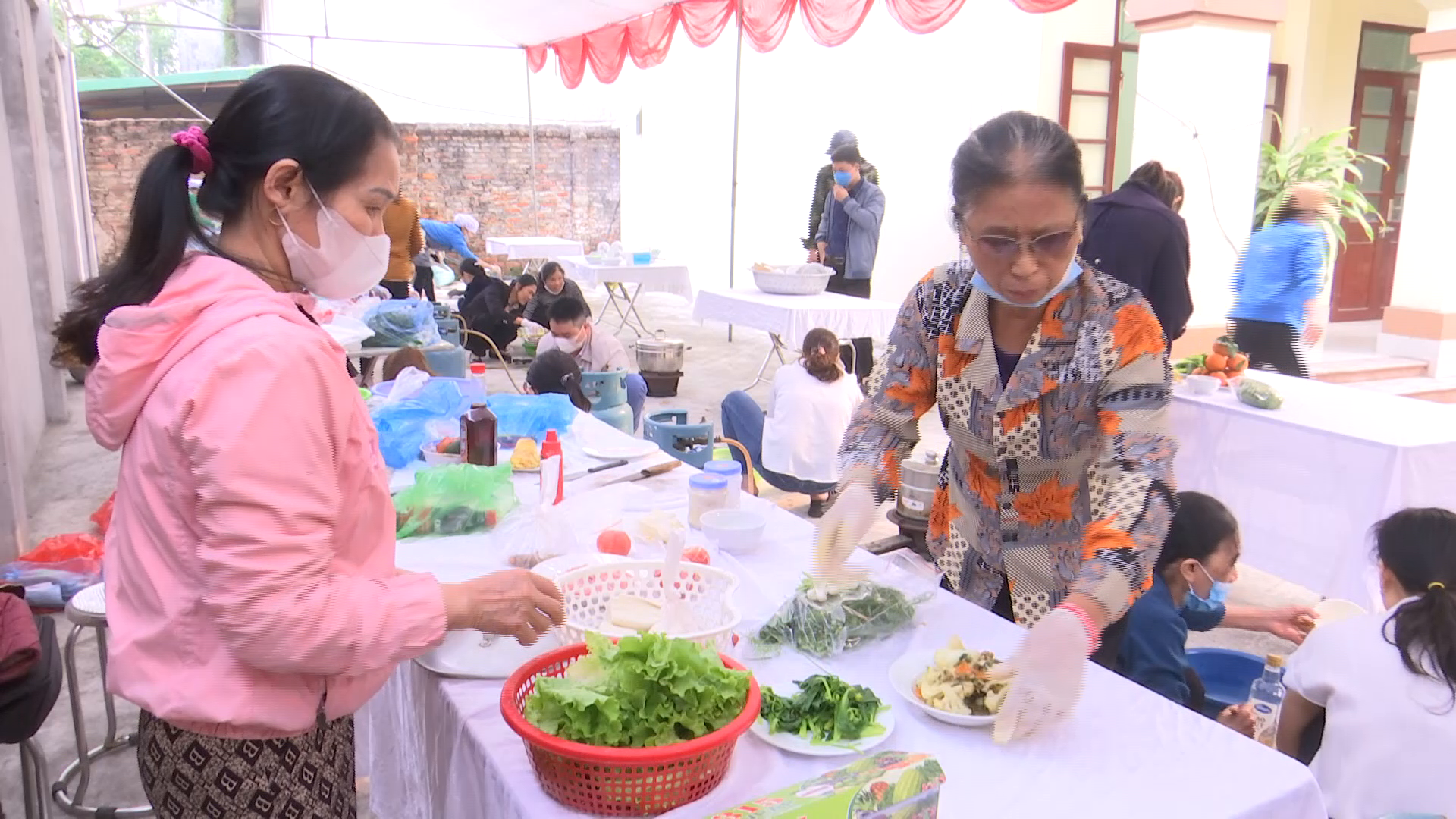 Hội thi Nấu ăn dành cho nữ hội viên khiếm thị