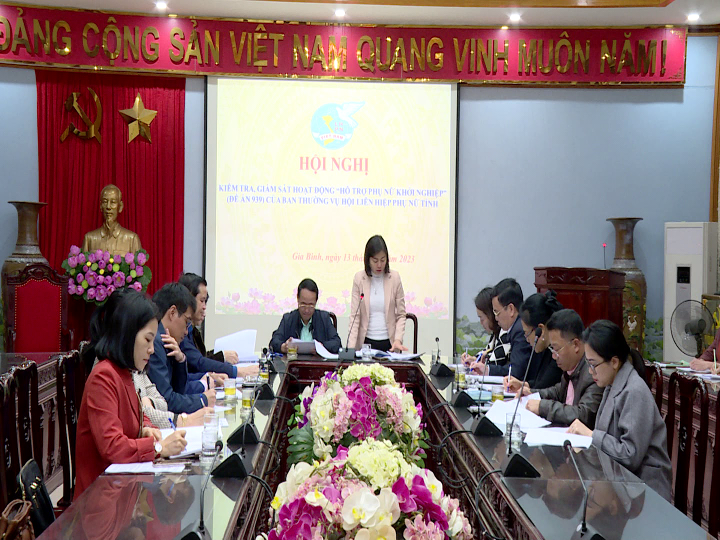 Hội LHPN tỉnh giám sát hoạt động hỗ trợ vay vốn phụ nữ khởi nghiệp